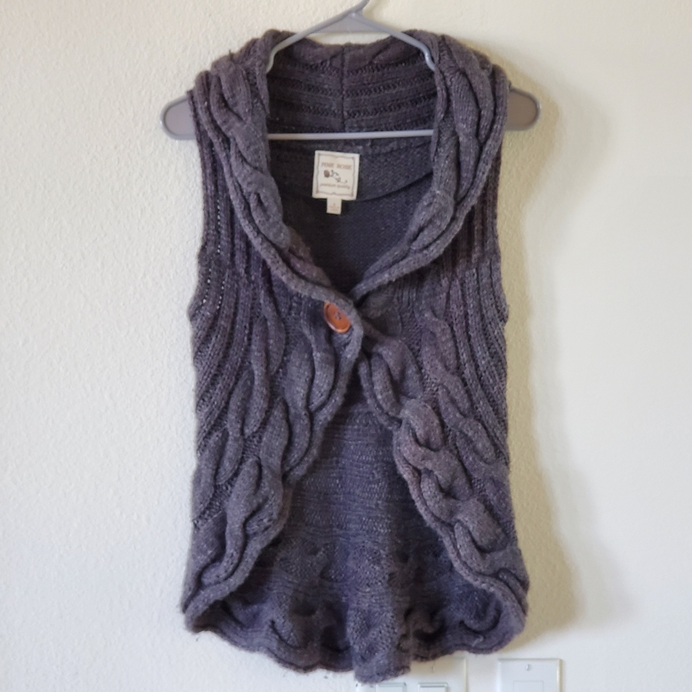 Pink Rose - Sleeveless Sweater